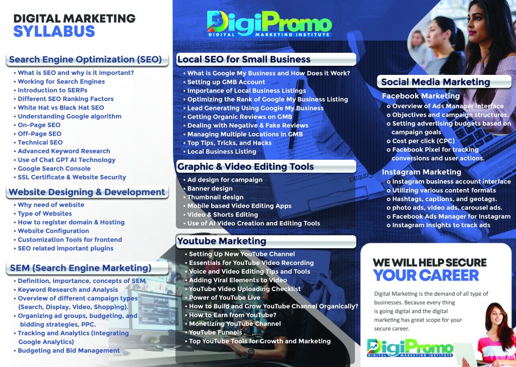Course details digital marketing course in Patna Boring road digipromo